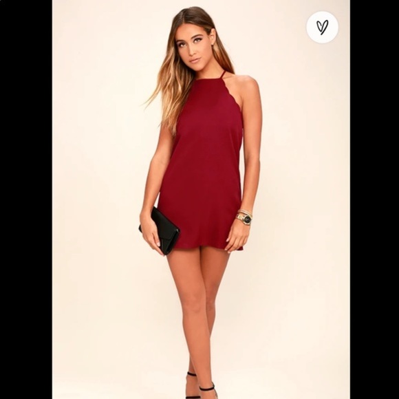 Lulus Dresses & Skirts - LuLus Endlessly Endearing Wine Red Dress Medium